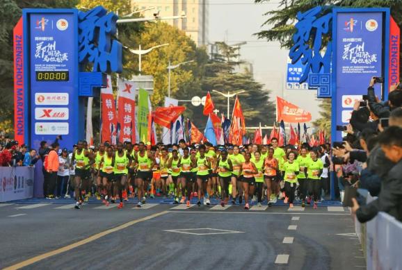 马拉松郑州路线2024_郑州马拉松2021距离_郑州马拉松路线